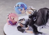 FuRyu Re:ZERO -Starting Life in Another World- Ram ＆ Rem 1/7 Scale Figure set - Re:ZERO -Starting Life in Another World- - photo 8