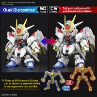 BANDAI HOBBY SD GUNDAM CROSS SILHOUETTE MIGHTY STRIKE FREEDOM GUNDAM - Mobile Suit Gundam SEED FREEDOM - photo 4
