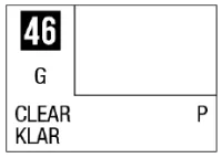 GSI Creos Mr. Color 46 - Clear (Gloss/Primary) - Paints - photo 1