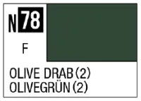 GSI Creos Acrysion N78 - Olive Drab (2) (Flat/Tank) - Paints - photo 1
