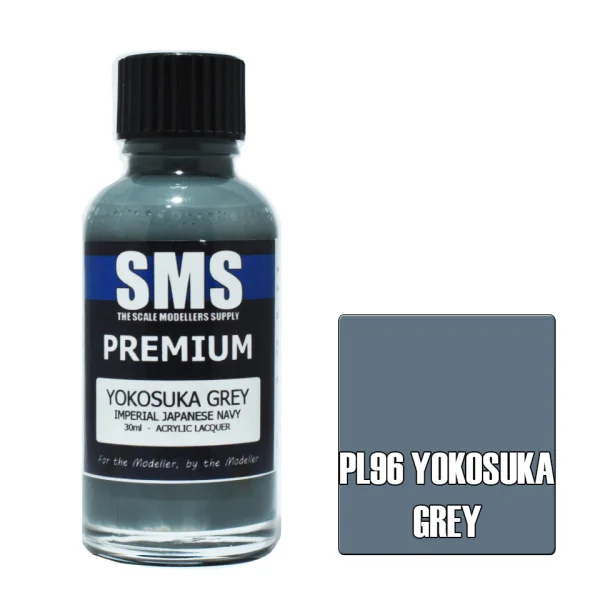 The Scale Modellers Supply (SMS) Premium YOKOSUKA GREY (IJN) 30ml - Paints