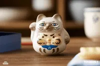 TOYZEROPLUS PP X MONSTER Lucky Kitten Daruma Blind Box - PP X Monster - photo 11
