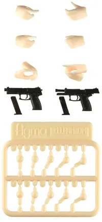 TOMYTEC LAOP12: figma Hands for Guns 2 - Handgun Set - Little Armory - photo 2