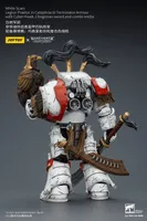 JOYTOY White Scars Legion Praetor in Cataphractii Terminator Armour with Cyber Hawk, Chogorian sword and combi-melta - Warhammer 40K - photo 22