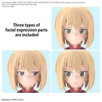 BANDAI HOBBY 30MS OPTION FACE PARTS FACIAL EXPRESSION SET 5 [COLOR B] - 30 Minutes Sisters (30MS) - photo 1