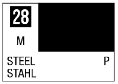 GSI Creos Mr Color Spray - S28 Steel (Metallic/Primary) - Paints
