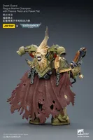 JOYTOY Death Guard Plague Marine Champion with Plasma Pistol and Power Fist - Warhammer 40K - photo 3