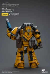JOYTOY Imperial Fists Legion MkIII Despoiler Squad Sergeant with Plasma Pistol - Warhammer 40K - photo 5
