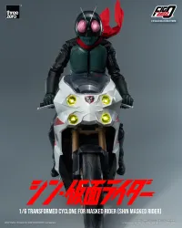 threezero FigZero 1/6 Transformed Cyclone for Masked Rider (SHIN MASKED RIDER) - Kamen Rider: Masked Rider - photo 14