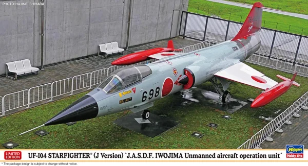 1/48 UF-104 STARFIGHTER (J Version) J.A.S.D.F. IWOJIMA Unmanned aircraft operation unit