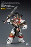 JOYTOY White Scars Legion Praetor in Cataphractii Terminator Armour with Cyber Hawk, Chogorian sword and combi-melta - Warhammer 40K - photo 4