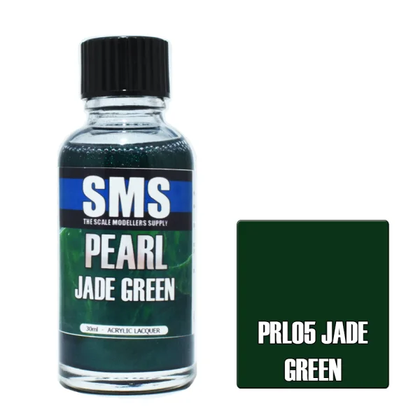 The Scale Modellers Supply (SMS) Pearl JADE GREEN 30ml - Paints