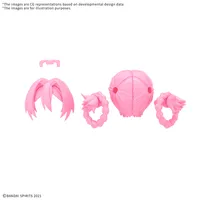 BANDAI HOBBY 30MS OPTION HAIR STYLE PARTS Vol.13 ALL 4 TYPES - 30 Minutes Sisters (30MS) - photo 3