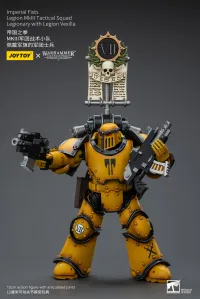 JOYTOY Imperial Fists   Legion MkIII Tactical Squad Legionary with Legion Vexilla - Warhammer 40K - photo 9