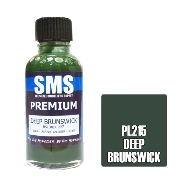 The Scale Modellers Supply (SMS) Premium DEEP BRUNSWICK 30ml - Paints