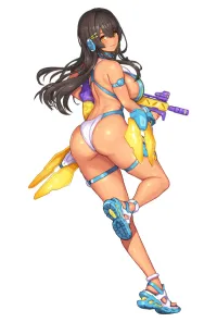 KOTOBUKIYA ASRA AOI SUI - Megami Device - photo 3