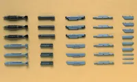 Hasegawa [X72-12] 1:72 AIRCRAFT WEAPONS VII : U.S. SPECIAL BOMBS & LANTIRN PODS - Kit Accessories - photo 2
