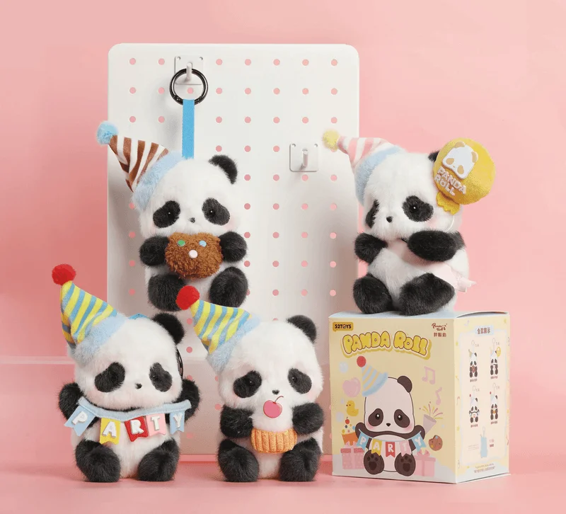 PANDA ROLL Party Plush