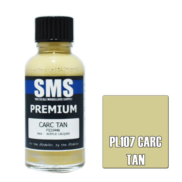The Scale Modellers Supply (SMS) Premium CARC TAN FS33446 30ml - Paints