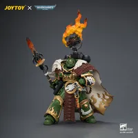 JOYTOY Salamanders Vulkan He'stan, the Forgefather with the Spear of Vulkan and the Gauntlet of the Forge - Warhammer 40K - photo 4