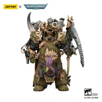 JOYTOY Death Guard Deathshroud Terminator Champion with Manreaper and Plaguespurter Gauntlets - Warhammer 40K - photo 15