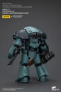 JOYTOY Sons Of Horus Tartaros Terminator Squad Terminator With Heavy Flamer And Chainfist - Warhammer 40K - photo 8