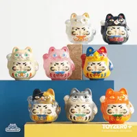 TOYZEROPLUS PP X MONSTER Sparkle Lucky Kitten Daruma Blind Box - PP X Monster - photo 32