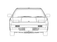 Hasegawa [HC45] 1:24 TOYOTA MR2 (AW11) LATE VERSION G-Limited Super Charger (T Bar Roof) - Scale Kits - photo 29