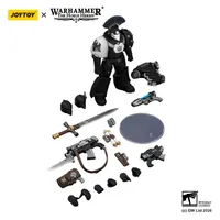 JOYTOY Raven Guard MkVI Tactical Sergeant with Power Sword, Bolter and Plasma Pistol - Warhammer 40K - photo 12