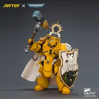 JOYTOY Imperial Fists Darnath Lysander with Thunder Hammer and Storm Shield - Warhammer 40K - photo 3