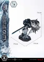 Prime 1 Studio Legacy Art "Kentarou Miura" Berserk Guts 1/4 Scale - Berserk - photo 6