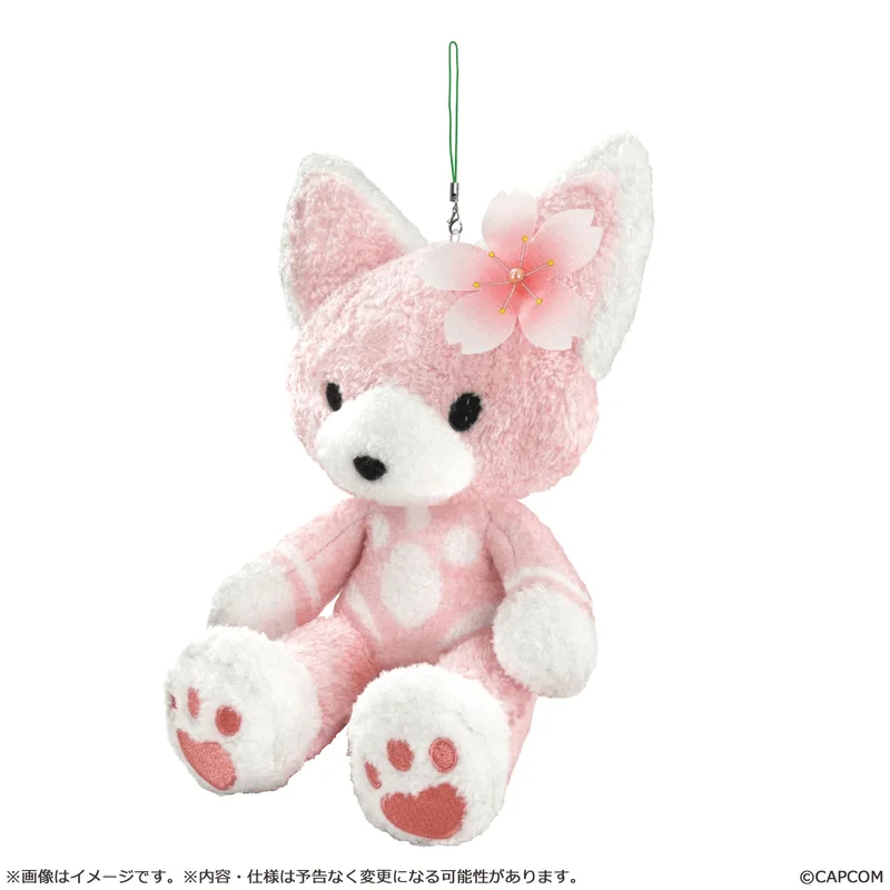 Monster Hunter Wilds Sakura Felyne Teddy