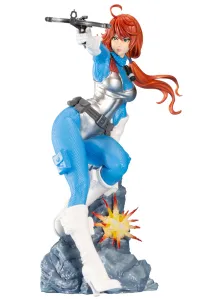 KOTOBUKIYA G.I. JOE SCARLETT SKY-BLUE COLOR BISHOUJO STATUE - G.I. Joe - photo 11