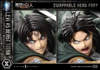 Prime 1 Studio Ultimate Premium Masterline  TV animation Attack On Titan  Levi versus Beast Titan Bonus Version - Attack on Titan - photo 37