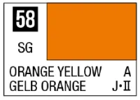 GSI Creos Mr. Color 58 - Orange Yellow (Semi-Gloss/Aircraft) - Paints - photo 1