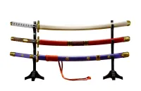 TAMASHII NATIONS RORONOA ZORO THREE SWORD STYLE set (Wado Ichimonji,Sandai Kitetsu,Enma) "ONE PIECE", TAMASHII NATIONS PROPLICA - ONE PIECE - photo 7