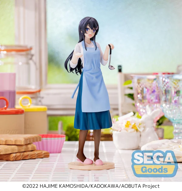 SEGA Luminasta "Rascal Does Not Dream of Bunny Girl Senpai" "Mai Sakurajima" Apron - Rascal Does Not Dream of Bunny Girl Senpai