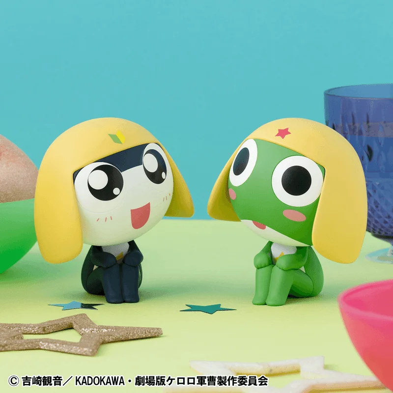 MegaHouse Lookup Sergeant Frog Keroro & Tamama set【with gift】 - Sgt. Keroro