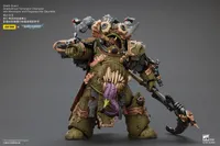 JOYTOY Death Guard Deathshroud Terminator Champion with Manreaper and Plaguespurter Gauntlets - Warhammer 40K - photo 4
