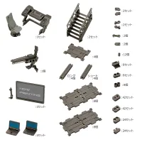 KOTOBUKIYA HEXA GEAR BLOCK BASE 01 DX HEAD QUARTERS - HEXA GEAR - photo 8