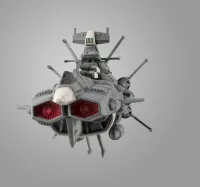 MegaHouse Cosmo Fleet SP STAR BLAZERS 2202 U.N.C.F. Andromeda Class 1st Battleship Andromeda(Repeat) - Space Battleship Yamato - photo 4