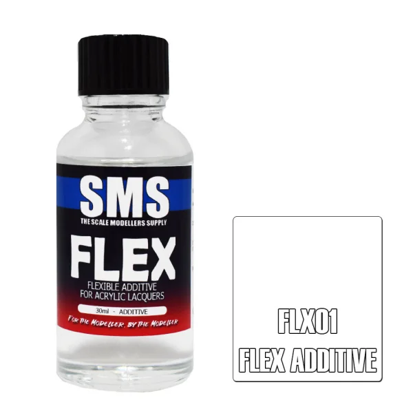 The Scale Modellers Supply (SMS) FLEX 30ml - Flexible Additive - Paints