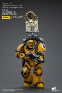 JOYTOY Imperial Fists   Legion MkIII Tactical Squad Legionary with Legion Vexilla - Warhammer 40K - photo 3