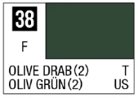 GSI Creos Mr. Color 38 - Olive Drab 2 (Flat/Tank) - Paints - photo 1