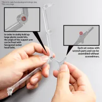 BANDAI HOBBY ACTION BASE 8 [CLEAR COLOR] - Kit Accessories - photo 2