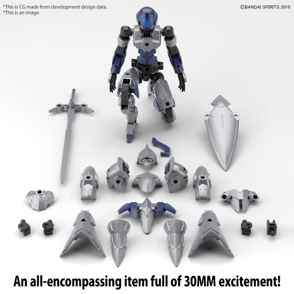 30MM 1/144 EXM-A9k SPINATIO (KNIGHT TYPE)