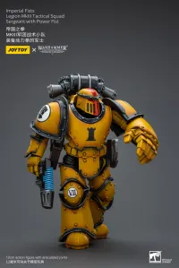 JOYTOY Imperial Fists   Legion MkIII Tactical Squad  Sergeant with Power Fist - Warhammer 40K - photo 2