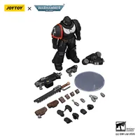 JOYTOY Raven Guard Intercessor with Bolt Rifle, Bolt Pistol and Chainsword - Warhammer 40K - photo 12