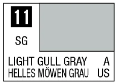 Mr. Color 11 - Light Gull Gray (Semi-Gloss/Aircraft)