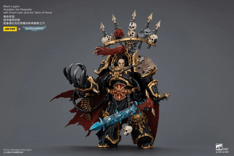 Black Legion Abaddon the Despoiler with Drach'nyen and the Talon of Horus